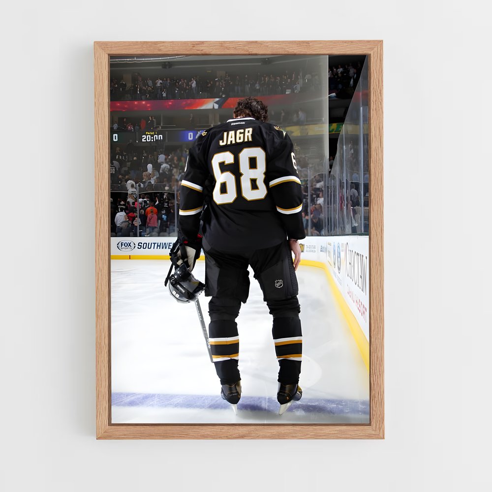 Poster Jagr en Action – affiche Hockey sur glace (vue 4)